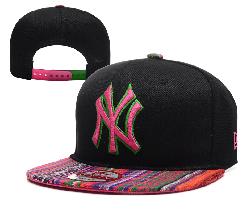 MLB New York Yankees Stitched Snapback Hats 056