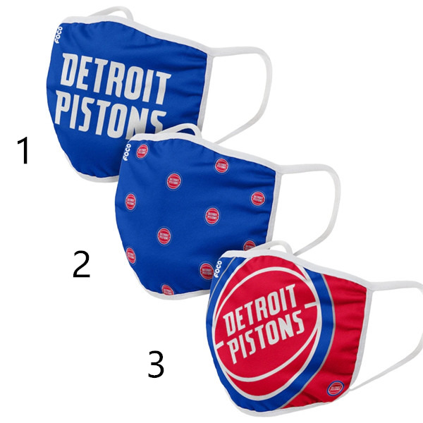 Detroit Pistons Face Mask 29036 Filter Pm2.5 (Pls check description for details)