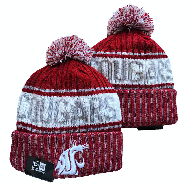 Washington State Cougars Knit Hats 001