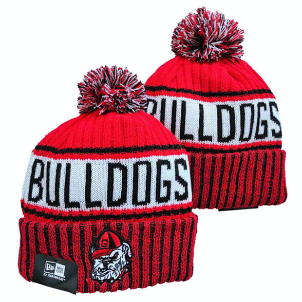 Georgia Bulldogs Knit Hats 001