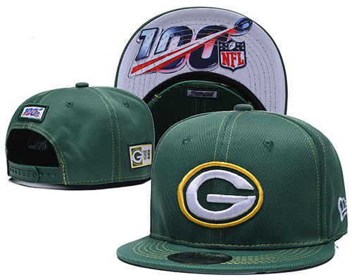 NFL Green Bay Packers 2019 100th Season Stitched Snapback Hats 061