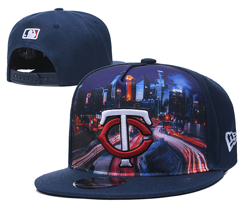 MLB Minnesota Twins Stitched Snapback Hats 004