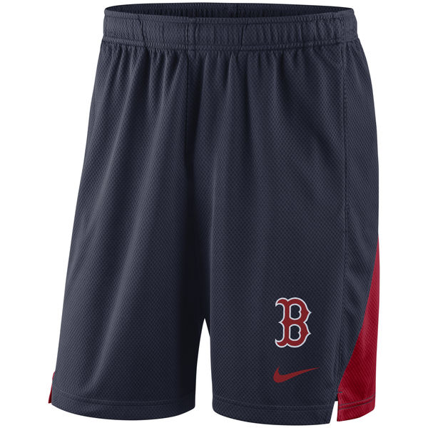 Men's Boston Red Sox Navy Mesh Shorts 001 [MLB_Shorts_Red Sox ...
