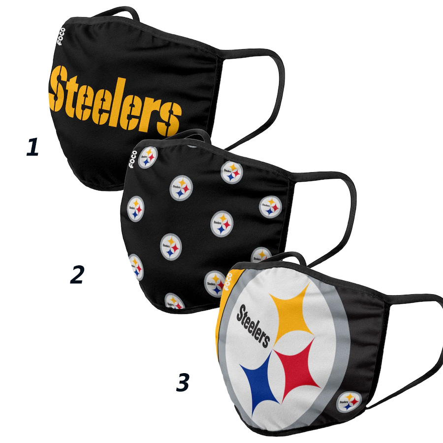 Steelers Sports Face Mask 19001 Filter Pm2.5 (Pls check description for details)
