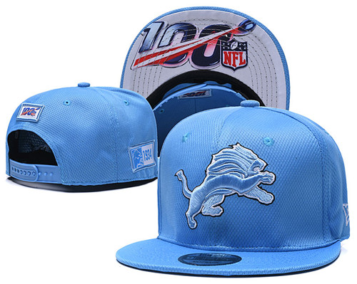 NFL Detroit Lions New Era 2019 Stitched Snapback Hats 020