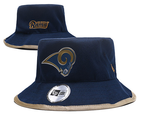 NFL Los Angeles Rams Stitched Bucket Fisherman Hats 021