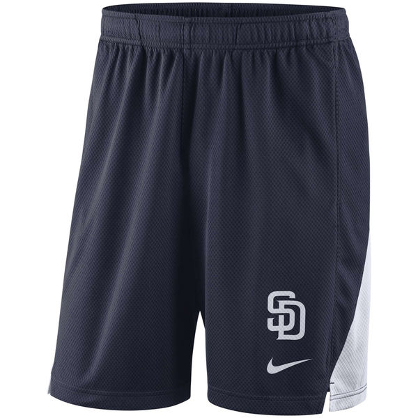 Men's San Diego Padres Navy Franchise Performance Shorts