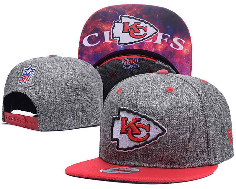 NFL Kansas City Chiefs Stitched Snapback Hats 008