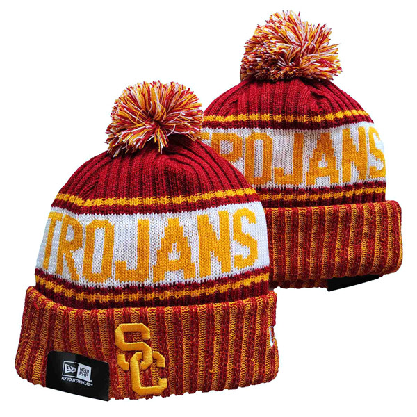 USC Trojans Knit Hats 001