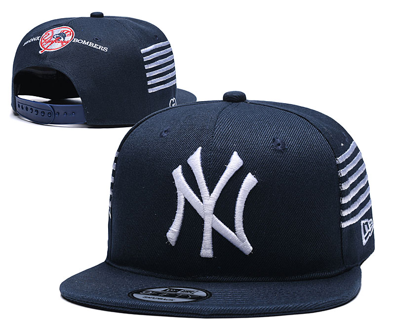 MLB New York Yankees Stitched Snapback Hats 065