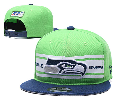 NFL Seattle Seahawks 2019 100th Season Stitched Snapback Hats 052