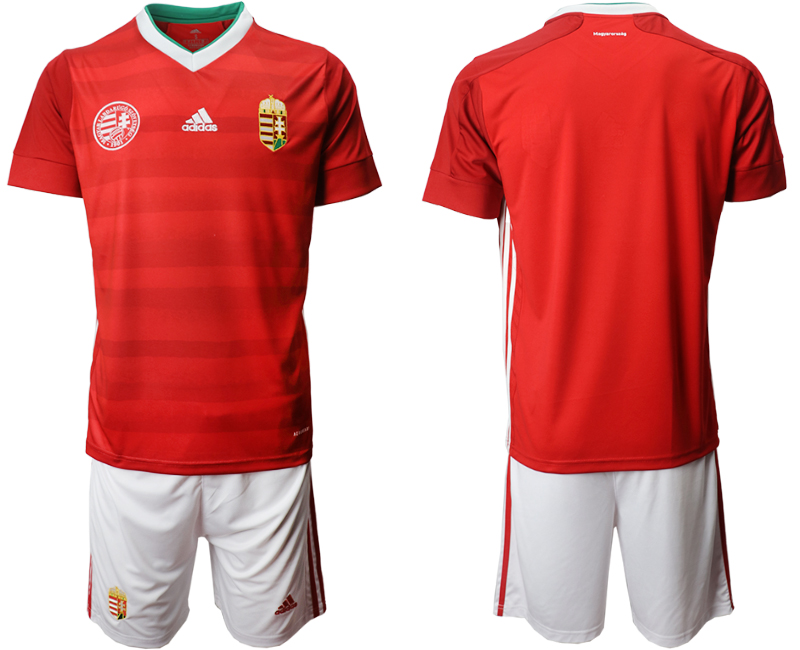 Men's Hungary Custom Euro 2021 Soccer Jersey and Shorts (Check description if you want Women or Youth size)