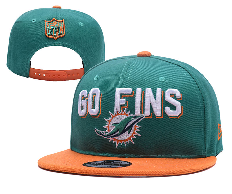 NFL Miami Dolphins Stitched Snapback Hats 009