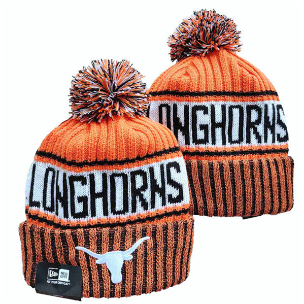 Texas Longhorns Knit Hats 001
