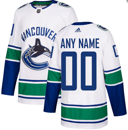 Men's Vancouver Canucks Custom Name Number Size NHL Stitched Jersey