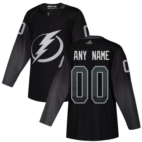 Men's Tampa Bay Lightning Custom Name Number Size NHL Stitched Jersey
