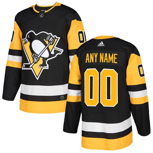Men's Pittsburgh Penguins Custom Name Number Size NHL Stitched Jersey