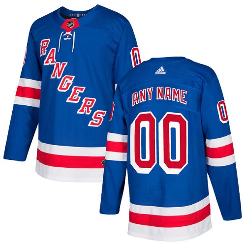 Men's New York Rangers Custom Name Number Size NHL Stitched Jersey