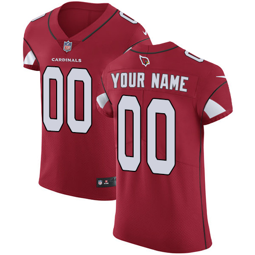 Men's Arizona Cardinals Red Vapor Untouchable Custom Elite Stitched NFL Jersey (Check description if you want Women or Youth size)