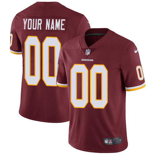 Men's Washington Redskins Burgundy Red Team Vapor Untouchable Limited Stitched NFL Jersey (Check description if you want Women or Youth size)