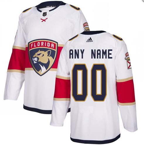 Men's Florida Panthers Custom Name Number Size NHL Stitched Jersey