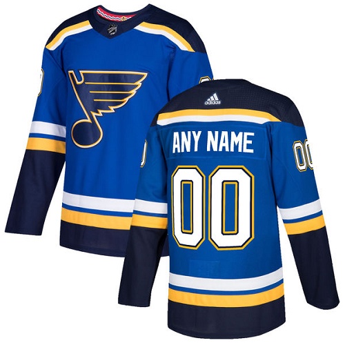 Men's St.louis Blues Custom Name Number Size NHL Stitched Jersey