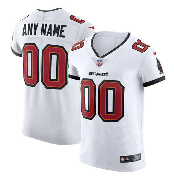 Men's Tampa Bay Buccaneers Customized 2020 White Vapor Elite Untouchable Stitched NFL Jersey (Check description if you want Women or Youth size)