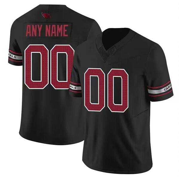 Men's Arizona Cardinals Customized Black 2023 F.U.S.E.Vapor Untouchable Limited Stitched Jersey