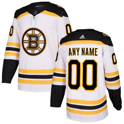 Men's Boston Bruins Custom Name Number Size NHL Stitched Jersey