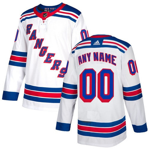 Men's New York Rangers Custom Name Number Size NHL Stitched Jersey