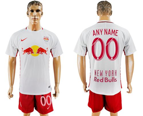 Red Bull Personalized Home Soccer Club Jersey