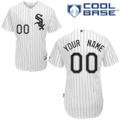 White Sox Personalized Authentic White MLB Jersey