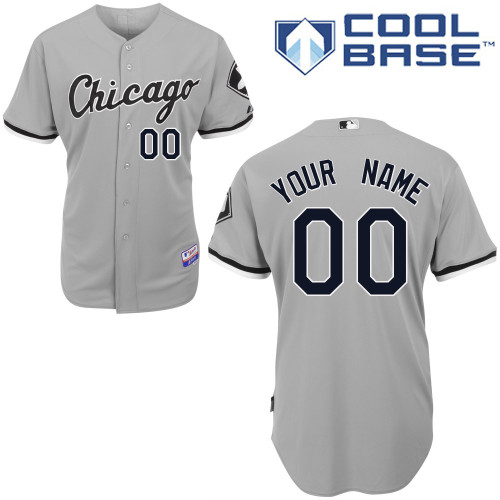 White Sox Personalized Authentic Grey MLB Jersey