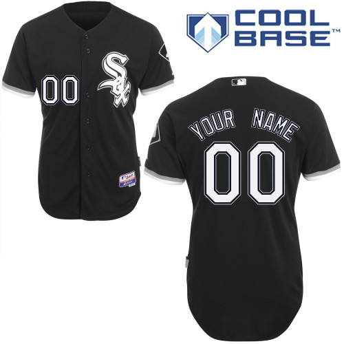 White Sox Personalized Authentic Black MLB Jersey
