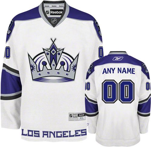 Kings Personalized Authentic White NHL Jersey (S-3XL)