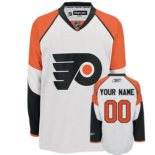 Flyers Personalized Authentic White NHL Jersey (S-3XL)