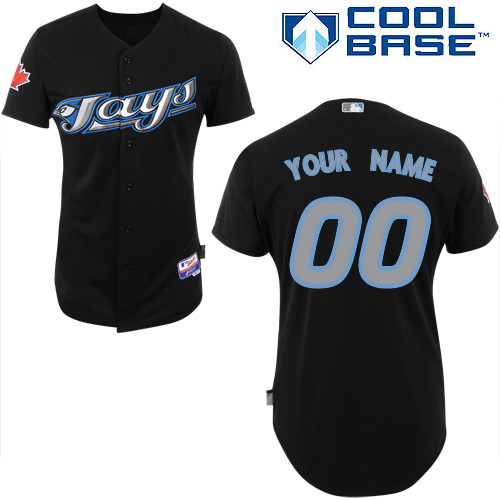 Blue Jays Authentic Black Cool Base MLB Jersey