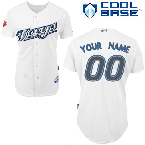 Blue Jays Authentic White Cool Base MLB Jersey
