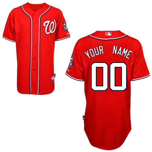 Nationals Authentic Red 2011 Cool Base MLB Jersey