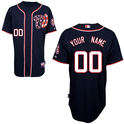 Nationals Authentic Black 2011 Cool Base MLB Jersey