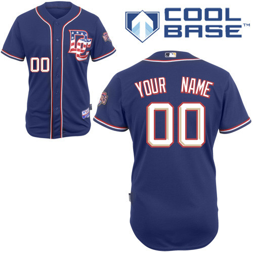 Nationals Authentic Blue Cool Base MLB Jersey
