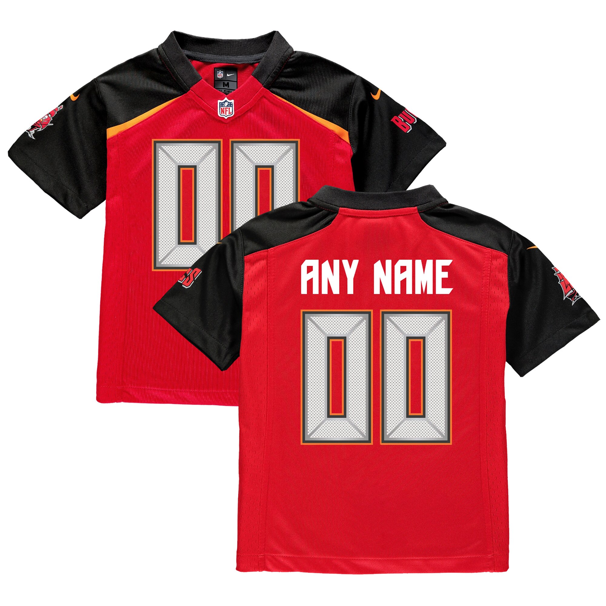 Youth Tampa Bay Buccaneers Customized Red Team Color Vapor Untouchable Limited Stitched NFL Jersey