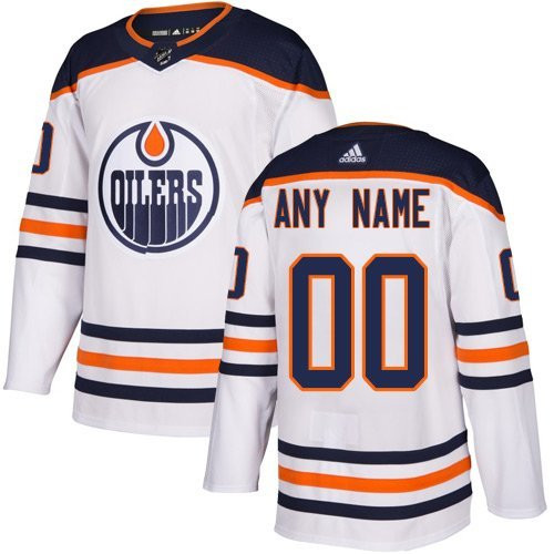 Men's Edmonton Oilers Custom Name Number Size NHL Stitched Jersey