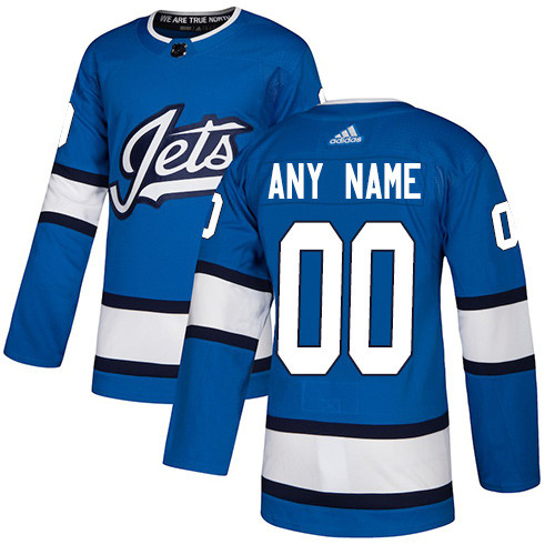 Men's Winnipeg Jets Custom Name Number Size NHL Stitched Jersey