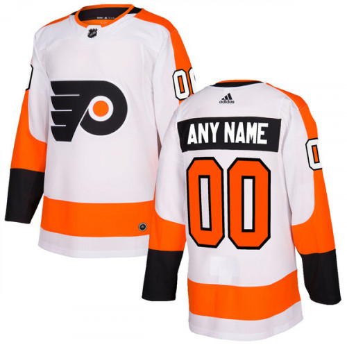 Men's Philadelphia Flyers Custom Name Number Size NHL Stitched Jersey