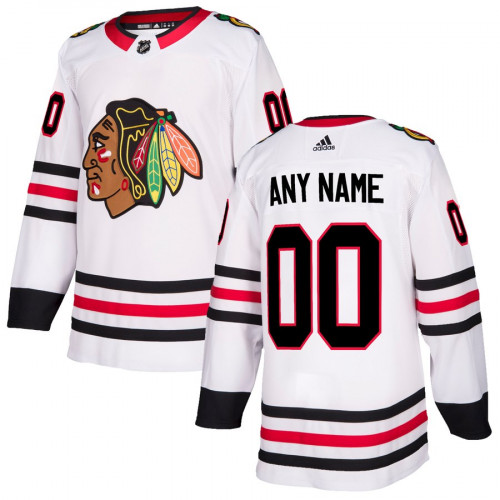 Men's Adidas Chicago Blackhawks Custom Name Number Size NHL Stitched Jersey