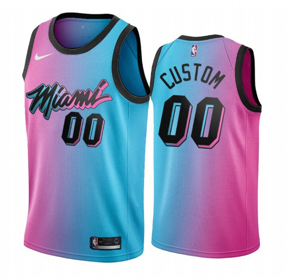 Miami Heat Custom NBA Stitched Jersey