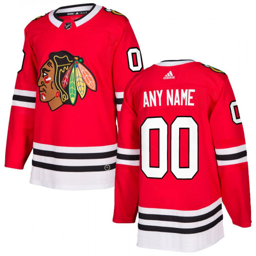 Men's Chicago Blackhawks Custom Name Number Size NHL Stitched Jersey