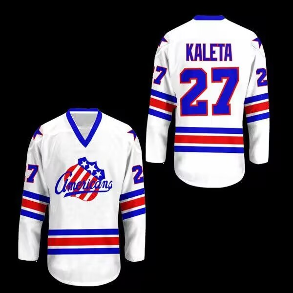 Men's Rochester Americans Custom White Stitched Jersey