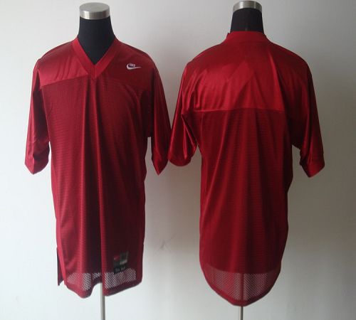 Men's Florida State Seminoles Custom Red Stitched Jersey